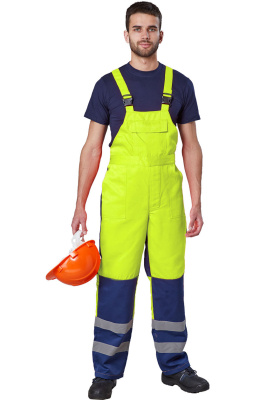 Костюм сигнальный «Дорожник» лимон