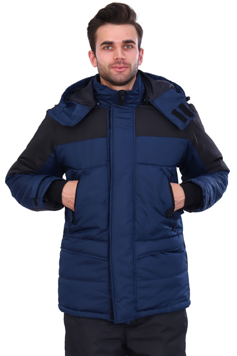 Куртка «КУР 571.0.1 Люкс» синяя